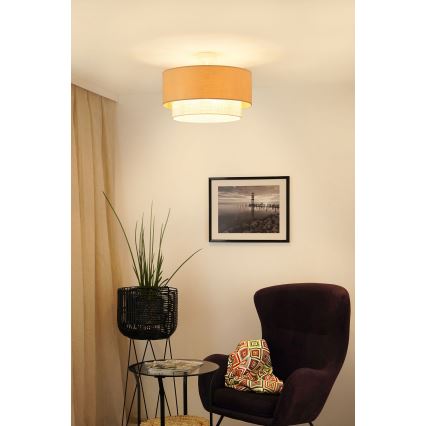 Brilagi - Lubinis šviestuvas ARIZONA BOHO 1xE27/15W/230V skersmuo 45 cm smėlio spalvos
