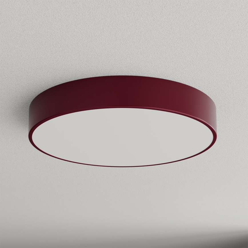 Brilagi - Lubų šviestuvas CLARE 4xE27/40W/230V, skersmuo 50 cm, bordo