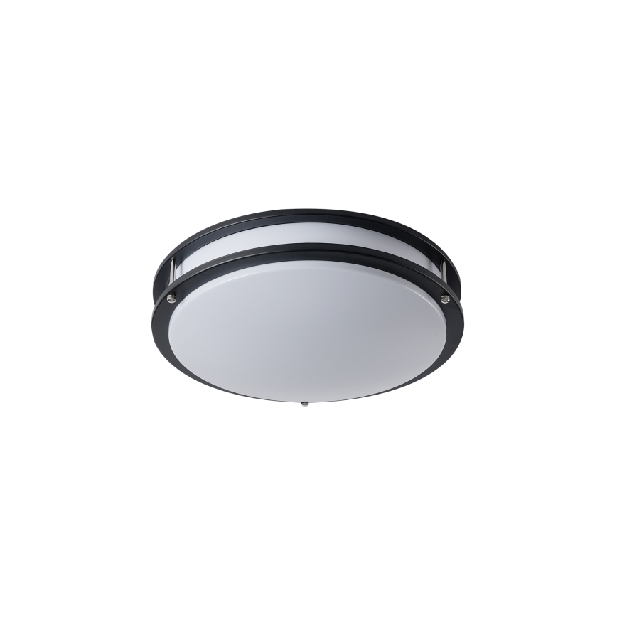 Brilagi - lubų šviestuvas ELARO, 4 x E27, 40 W, 230 V, Ø 41 cm, juodas