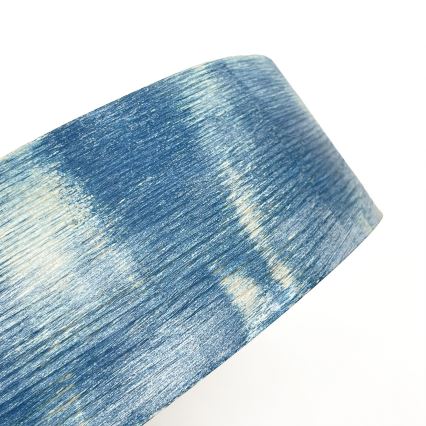 Brilagi - Lubų šviestuvas PINO 2xE27/15W/230V pušis/mėlyna skersmuo 37,5 cm