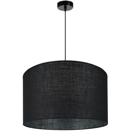 Brilagi - Lubų šviestuvas ant laido TUBES ROLLER 1xE27/15W/230V skersmuo 50 cm juodas