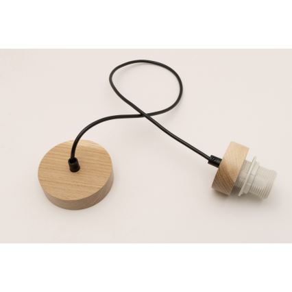 Brilagi - Maitinimo kabelis PARTY 1xE27/60W/230V skersmuo 10 cm ąžuolas