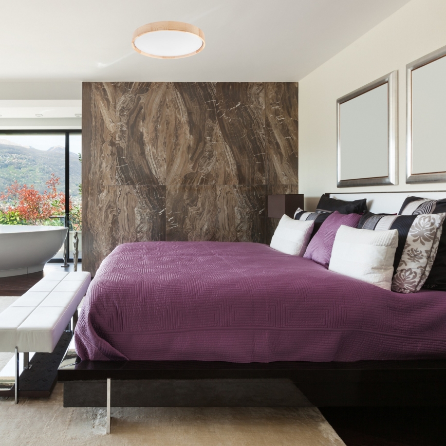 Brilagi - LED reguliuojamas lubų šviestuvas MANAROLA SMART LED/36W/230V 2700-6500K skersmuo 51 cm Wi-Fi Tuya + nuotolinio valdymo pultas