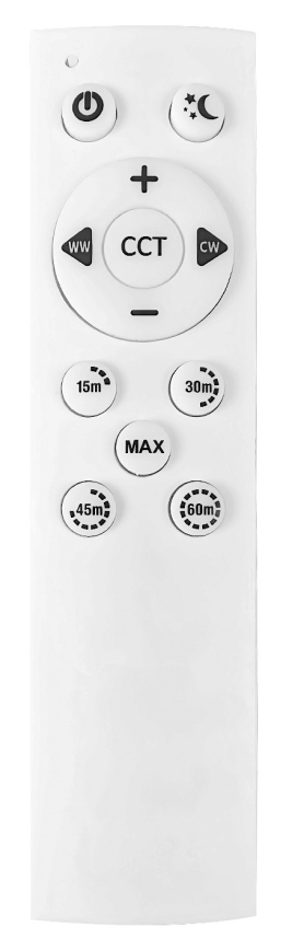 Brilagi - Nuotolinio valdymo pultas lubiniam šviestuvui MILKY WAY 2xAAA