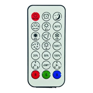 BRILAGI - Nuotolinio valdymo pultelis ULTRA SLIM RGB 1xCR2025