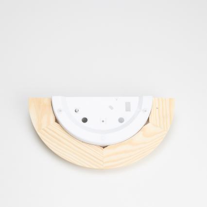 Brilagi – ORBIS sieninis šviestuvas 1x E27/60W/230V, 30 cm, pušis