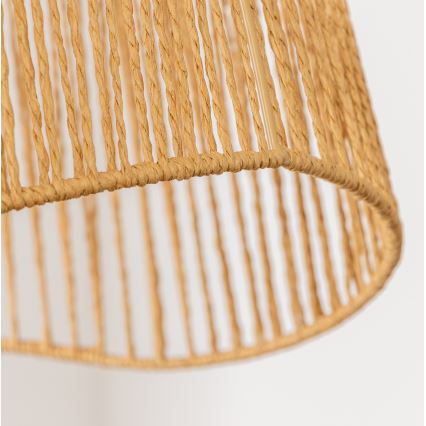 Brilagi - pakabinama LED liustra ant laido CERIA BOHO 1xE27/40W/230V skersmuo 50 cm ruda