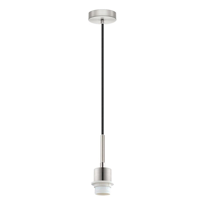 Brilagi - pakabinama LED liustra ant laido NUBILA 1xE27/60W/230V skers. 14 cm juoda/violetinė