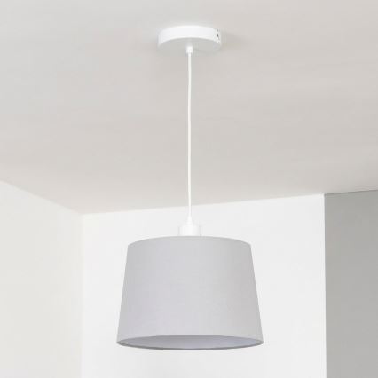 Brilagi - Pakabinama LED liustra CERIA 1xE27/40W/230V, skersmuo 30 cm, pilka