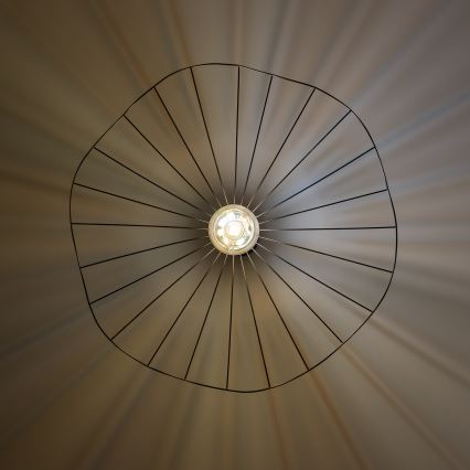 Brilagi - pakabinama LED liustra CERIA WIRE 1xE27/40W/230V, skersmuo 80 cm, juoda