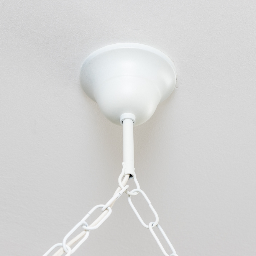 Brilagi - Pakabinama liustra ant grandinės QUEEN 6xE14/40W/230V bukas/kreminė