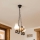Brilagi - Pakabinama liustra ant grandinės RUSTIC 2xE14/40W/230V ąžuolas