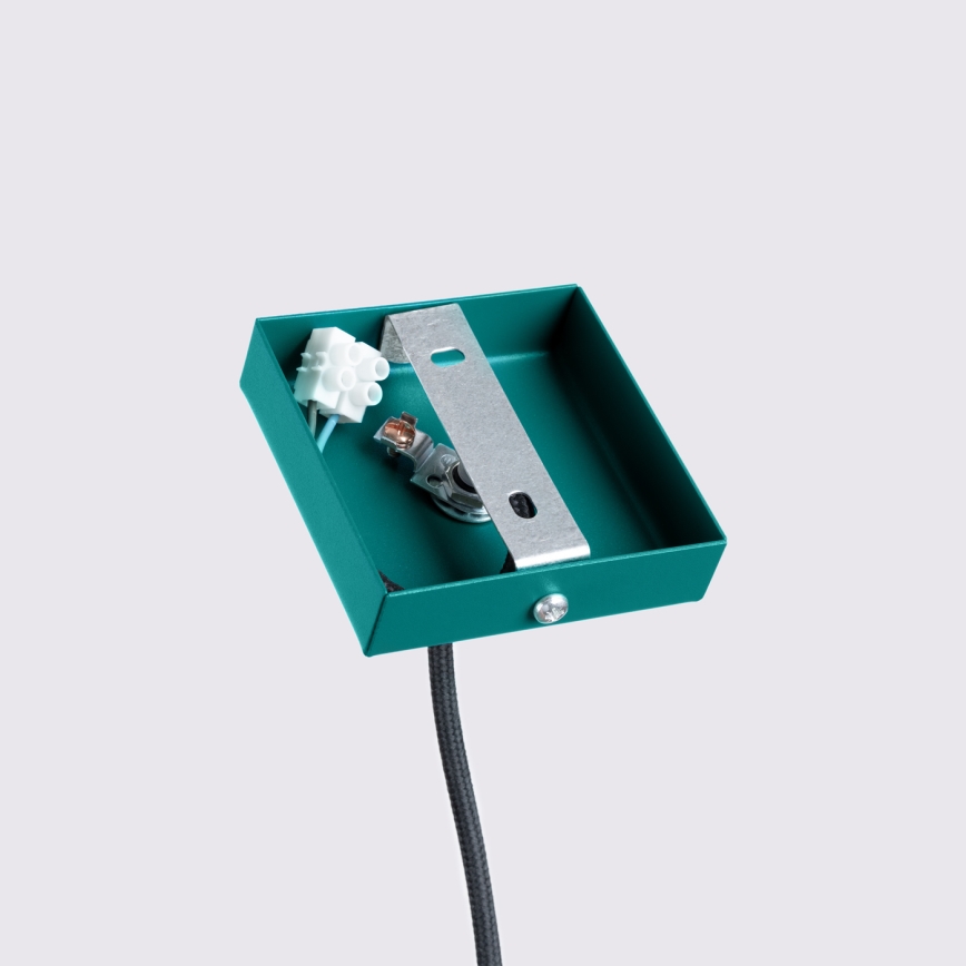 Brilagi - Pakabinama liustra ant laido CRESTO 1xGU10/10W/230V turkio spalvos