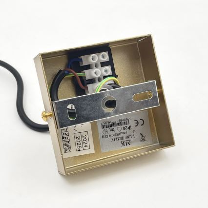 Brilagi - Pakabinama liustra ant laido CRISPINA 1xGU10/10W/230V auksinė