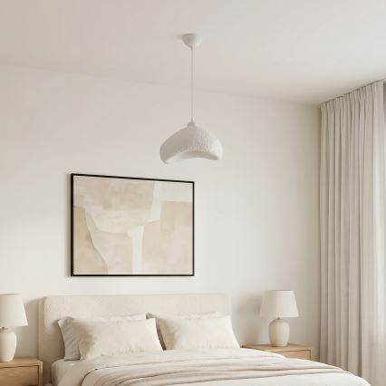 Brilagi - Pakabinama liustra ant laido WABI SABI 1xE27/40W/230V skersmuo 30 cm balta