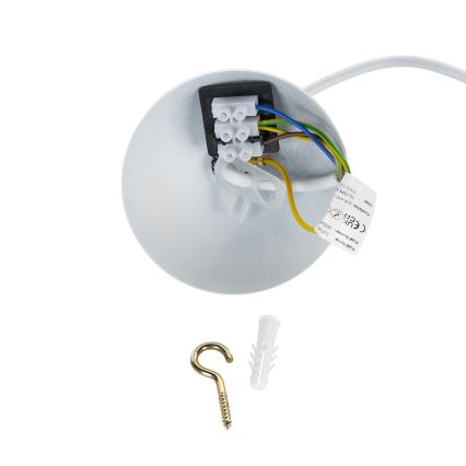 Brilagi - Pakabinama liustra ant laido WABI SABI 1xE27/40W/230V skersmuo 30 cm balta