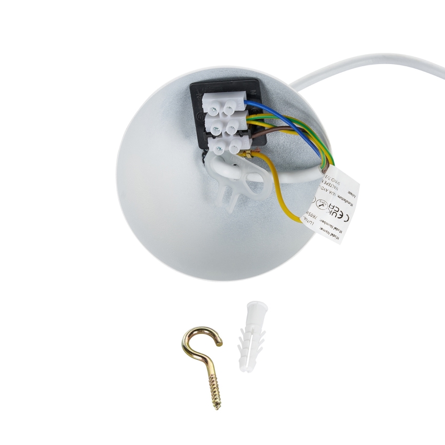 Brilagi - Pakabinama liustra ant laido WABI SABI 1xE27/40W/230V skersmuo 30 cm balta