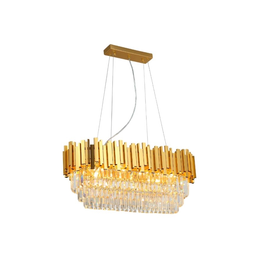 Brilagi - Pakabinama liustra PLAZA 10xE14/40W/230V