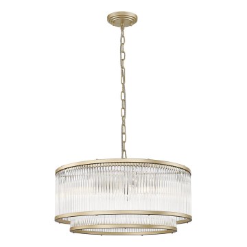 Brilagi - Pakabinama liustra RAMOS ant grandinės 6xE14/60W/230V auksinė