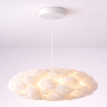 Brilagi - Pakabinama liustra su laidu SOLEAIR 1xE27/60W/230V balta