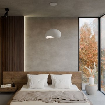 Brilagi - Pakabinama liustra su laidu WABI SABI 1xE27/40W/230V balta