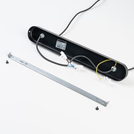 BRILAGI - Pakabinama liustra VULCANO su laidu 9xG9/8W/230V juoda/dūminė juoda
