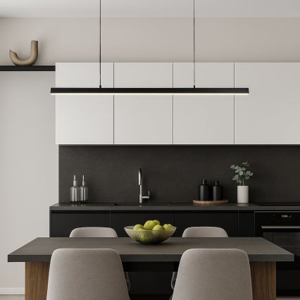 Brilagi - pakabinamas LED šviestuvas ant laido AXIS LED/30W/230V 120 cm juodas