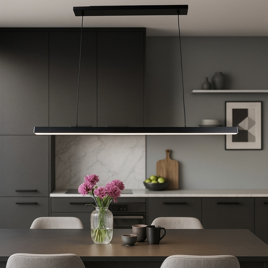 Brilagi - pakabinamas LED šviestuvas ant laido AXIS LED/30W/230V 120 cm juodas