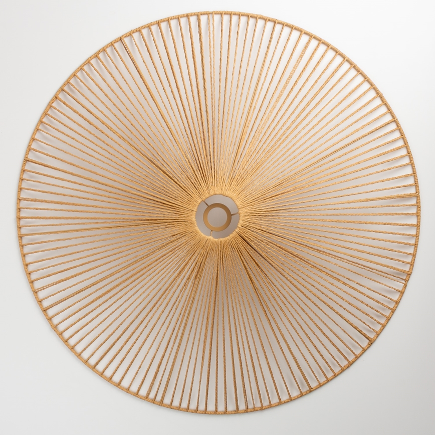 Brilagi - pakabinamas LED šviestuvas ant laido CERIA BOHO 1xE27/40W/230V, skersmuo 90 cm, rudos spalvos