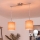 Brilagi - pakabinamas LED šviestuvas ant laido NUBILA 2xE27/60W/230V oranžinis