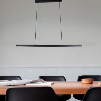 Brilagi - pakabinamas LED šviestuvas ant laido PAXIS LED/30W/230V 120 cm juodas