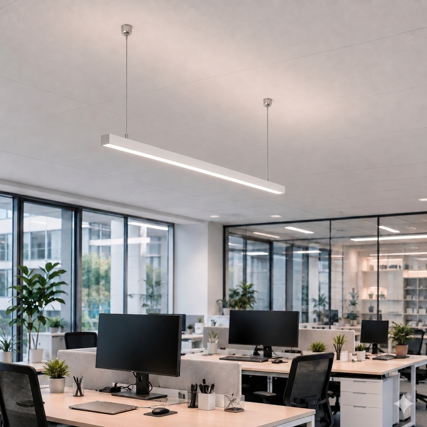 Brilagi - FULLDAY LED pakabinamas šviestuvas LED/20/30/40W/230V 2700/4000/6000K 120 cm baltas