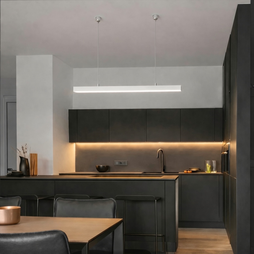 Brilagi - FULLDAY LED pakabinamas šviestuvas LED/20/30/40W/230V 2700/4000/6000K 120 cm baltas