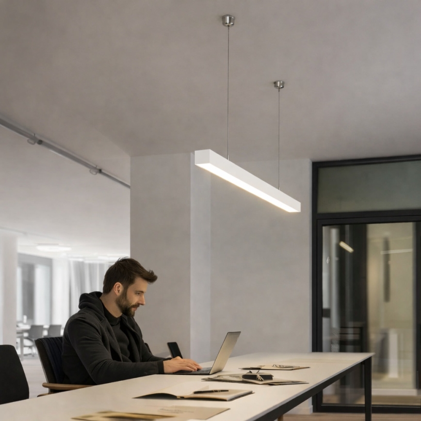 Brilagi - FULLDAY LED pakabinamas šviestuvas LED/20/30/40W/230V 2700/4000/6000K 120 cm baltas