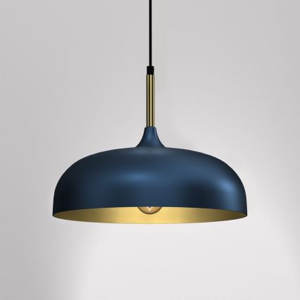 Brilagi - Pakabinamas sietynas ABRAHAM 1xE27/60W/230V diametras 35 cm mėlyna