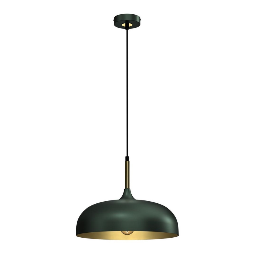 Brilagi - Pakabinamas sietynas ABRAHAM 1xE27/60W/230V diametras 35 cm žalia
