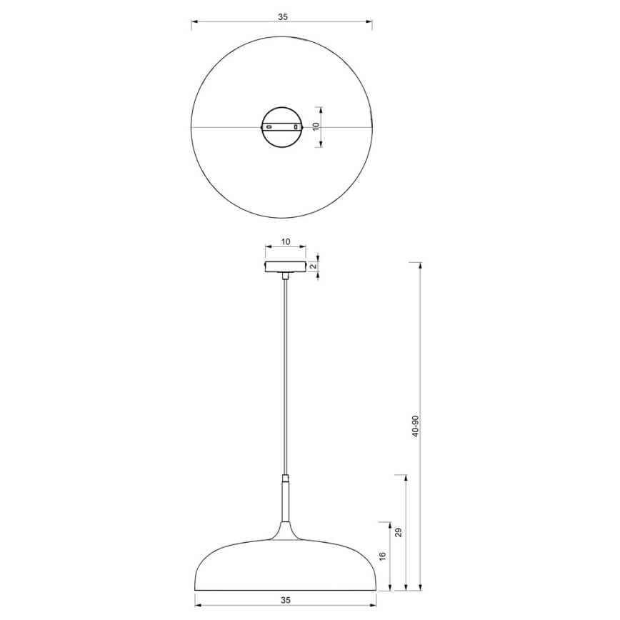 Brilagi - Pakabinamas sietynas ABRAHAM 1xE27/60W/230V diametras 35 cm žalia
