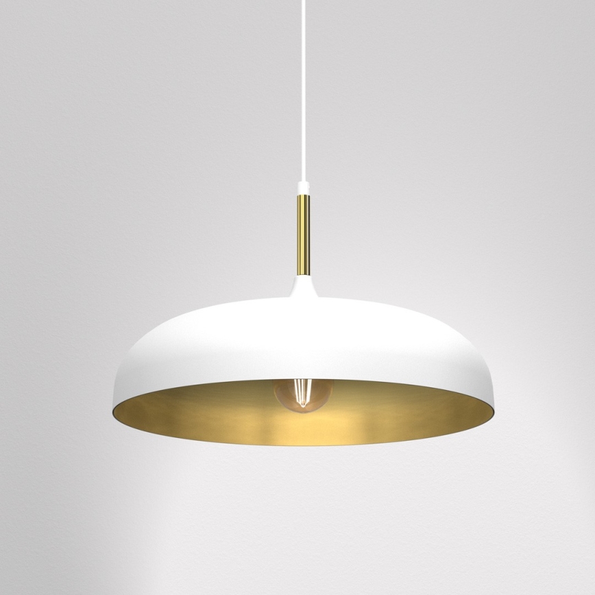 Brilagi - Pakabinamas sietynas ABRAHAM 1xE27/60W/230V diametras 45 cm balta