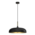 Brilagi - Pakabinamas sietynas ABRAHAM 1xE27/60W/230V diametras 45 cm juoda