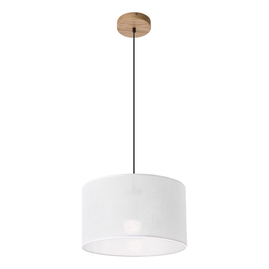 Brilagi - Pakabinamas sietynas ANTHONY 1xE27/60W/230V ąžuolas/balta