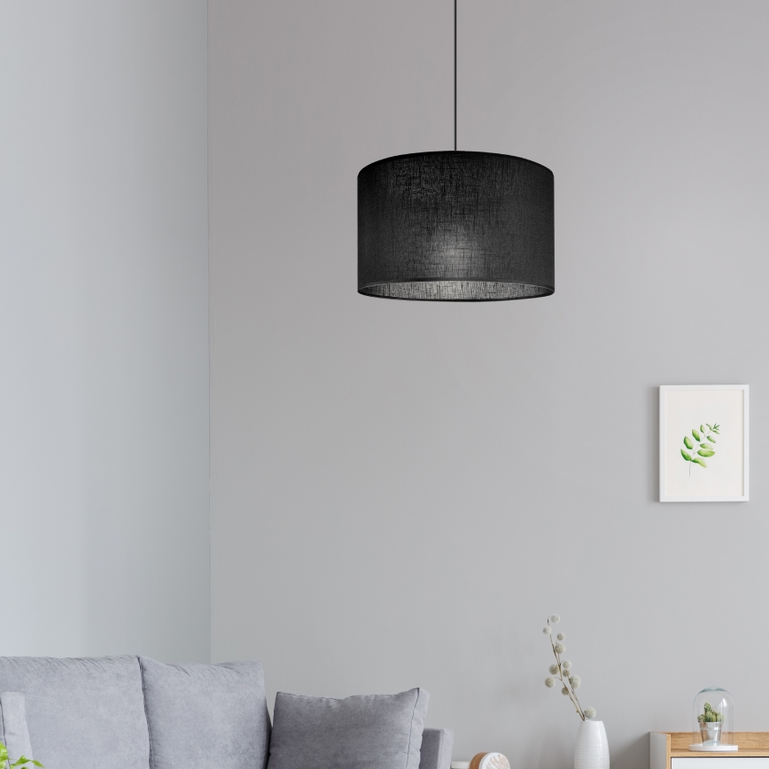 Brilagi - Pakabinamas sietynas ANTHONY 1xE27/60W/230V ąžuolas/juoda