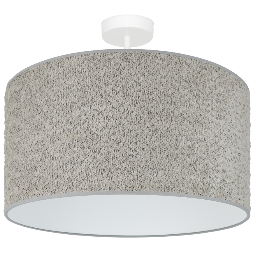 Brilagi - Pakabinamas sietynas BOUCLE ROLLER 1xE27/15W/230V diametras 45 cm pilka