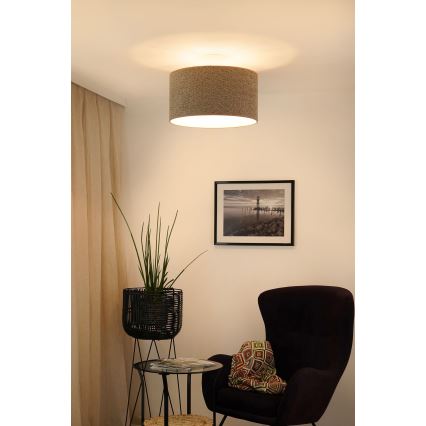 Brilagi - Pakabinamas sietynas BOUCLE ROLLER 1xE27/15W/230V diametras 45 cm ruda