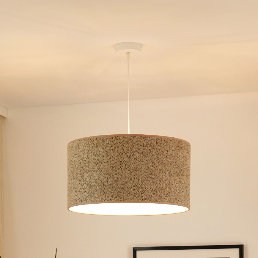 Brilagi - Pakabinamas sietynas BOUCLE ROLLER 1xE27/15W/230V diametras 50 cm ruda