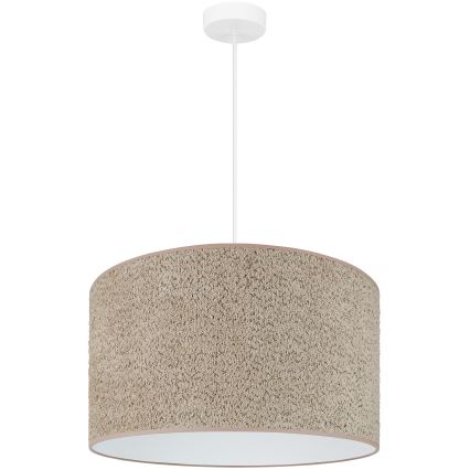 Brilagi - Pakabinamas sietynas BOUCLE ROLLER 1xE27/15W/230V diametras 50 cm ruda