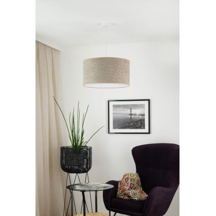 Brilagi - Pakabinamas sietynas BOUCLE ROLLER 1xE27/15W/230V diametras 50 cm ruda