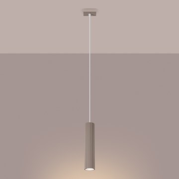 Brilagi - Pakabinamas sietynas CRESTO 1xGU10/10W/230V taupe