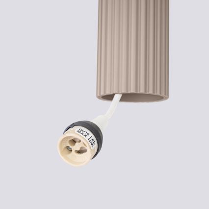 Brilagi - Pakabinamas sietynas CRESTO 3xGU10/10W/230V taupe