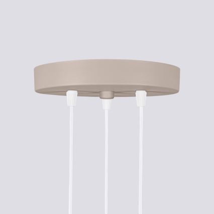 Brilagi - Pakabinamas sietynas CRESTO 3xGU10/10W/230V taupe