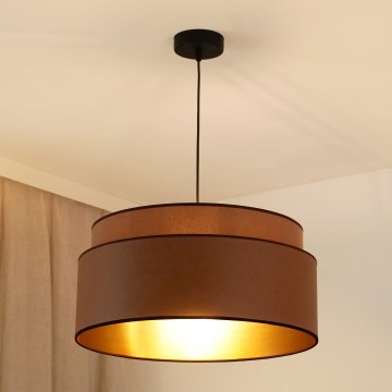 Brilagi - Pakabinamas sietynas OREGON VEGE 1xE27/15W/230V diametras 45 cm ruda